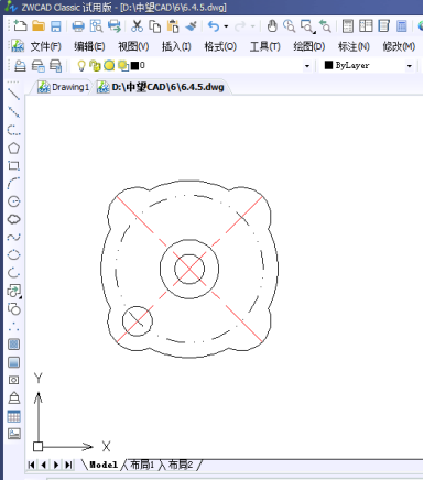 中望CAD环形阵列怎么用