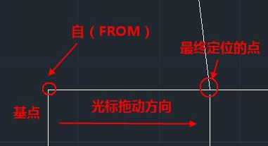 中望CAD捕捉自FROM命令怎么用