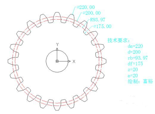 如何使用CAD绘制齿轮494.png