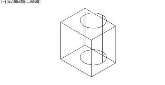 如何使用中望CAD差集命令画立体图，面域和实体的差集