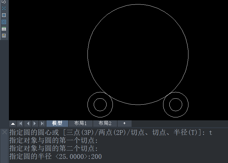 CAD中怎样绘制半圆形零件图？