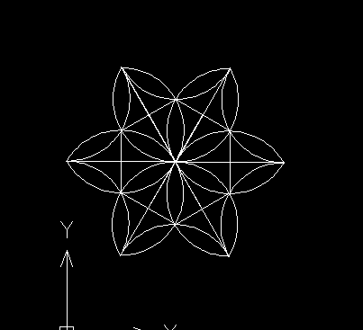 CAD绘制关于圆的创意图形（9）