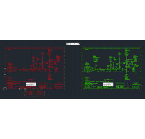 CAD两张图纸对比结果完全不同