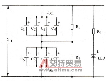 变频器内部整流电路中为什么将多只电容器并联