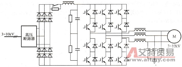 功率器件串联二电平电流型中压变频器简介