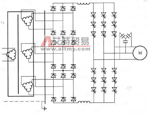 Bulletin1557变频器主电路结构图