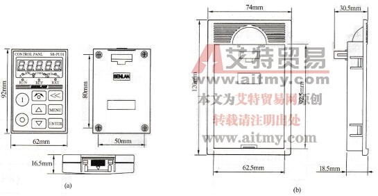 SB80A/B变频器操作面板及安装盒