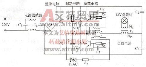 变压器耦合LC串联谐振电路
