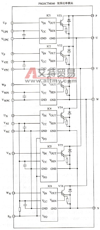 怎样理解集成IPM式变频器功率逆变模块组件的工