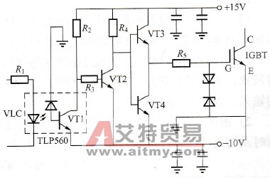 变频电源驱动电路中IGBT的驱动电路