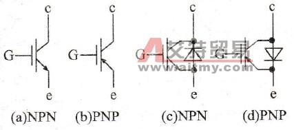 怎样识别绝缘栅双极晶体管(IGBT)的电路图形符号