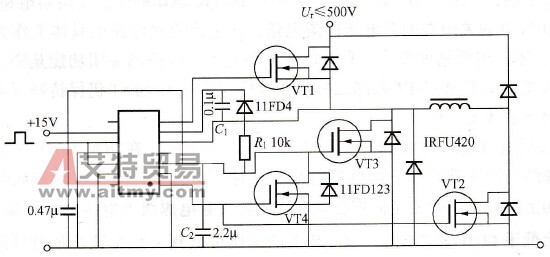 IR2110在双正激变换器中的应用