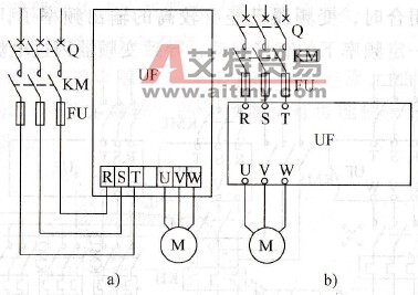 变频器的输入主电路
