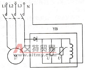 电磁制动电动机的变频调速