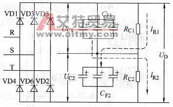 交-直-交变频器的滤波与均压电路