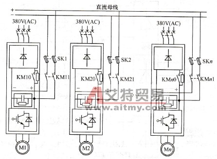 共用直流母线的应用