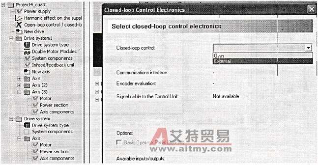 选择闭环控制