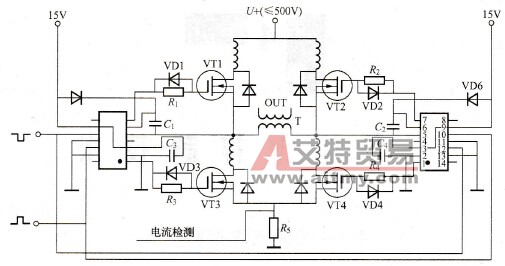 IR2110在全桥变换器中的应用