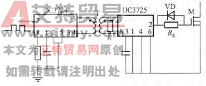 集成芯片UC3724/UC3725构成的驱动电路