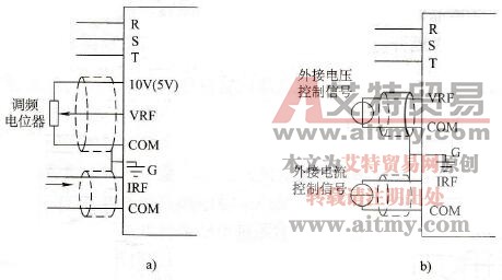 变频器输入模拟控制端子信号输入技术方法
