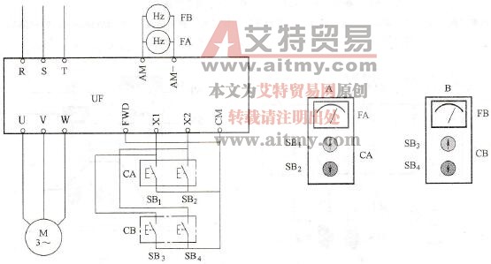 变频器两地控制的特点