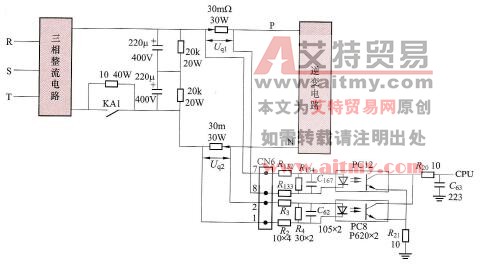 变频器主电路电流检测电路及检修技术方法