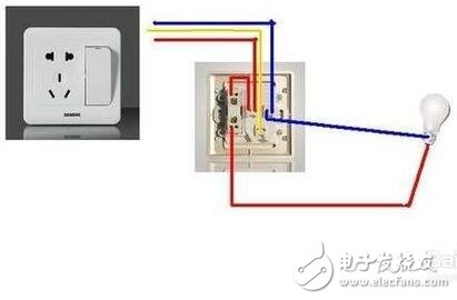 墙壁开关怎么接线_墙壁开关插座安装图解_灯单开关接插座接线图