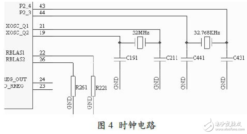 基于CC2430的ZigBee无线传感系统电路设计