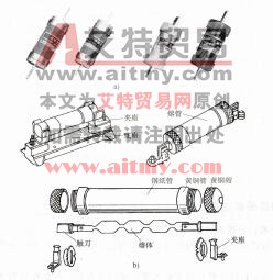 图6-8无填料封闭管式熔断器