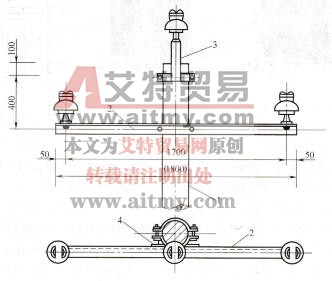 架空配电线路电杆的组装