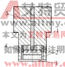 图2 32压电式压力气传感器结构示意图