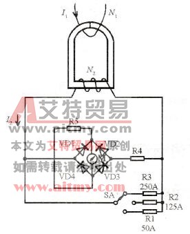 怎样理解互感器式钳形电流表基理
