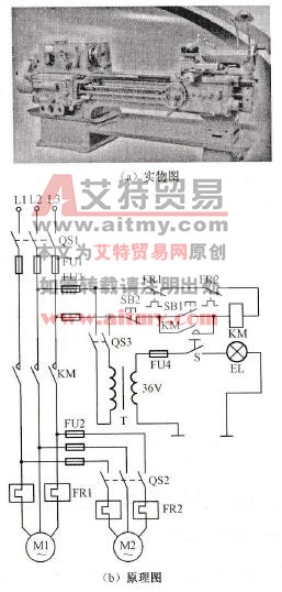 C620型车床能够启动运行，但在运行中突然停车故障检修技术