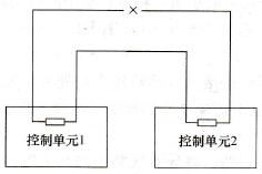 两个控制单元组成的双线式数据总线系统