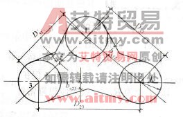 如何计算多支等高避雷针的保护范围