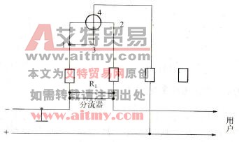 直流电度表加分流器的接线