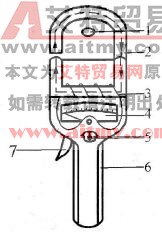 钳形电流表的结构