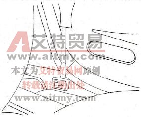 桑塔纳2000轿车车内监控装置关闭开关拆装技术方法