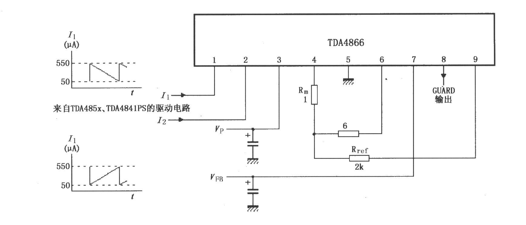 TDA4866的测试电路