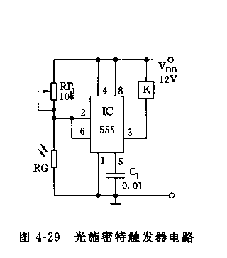 555光施密特触发器电路