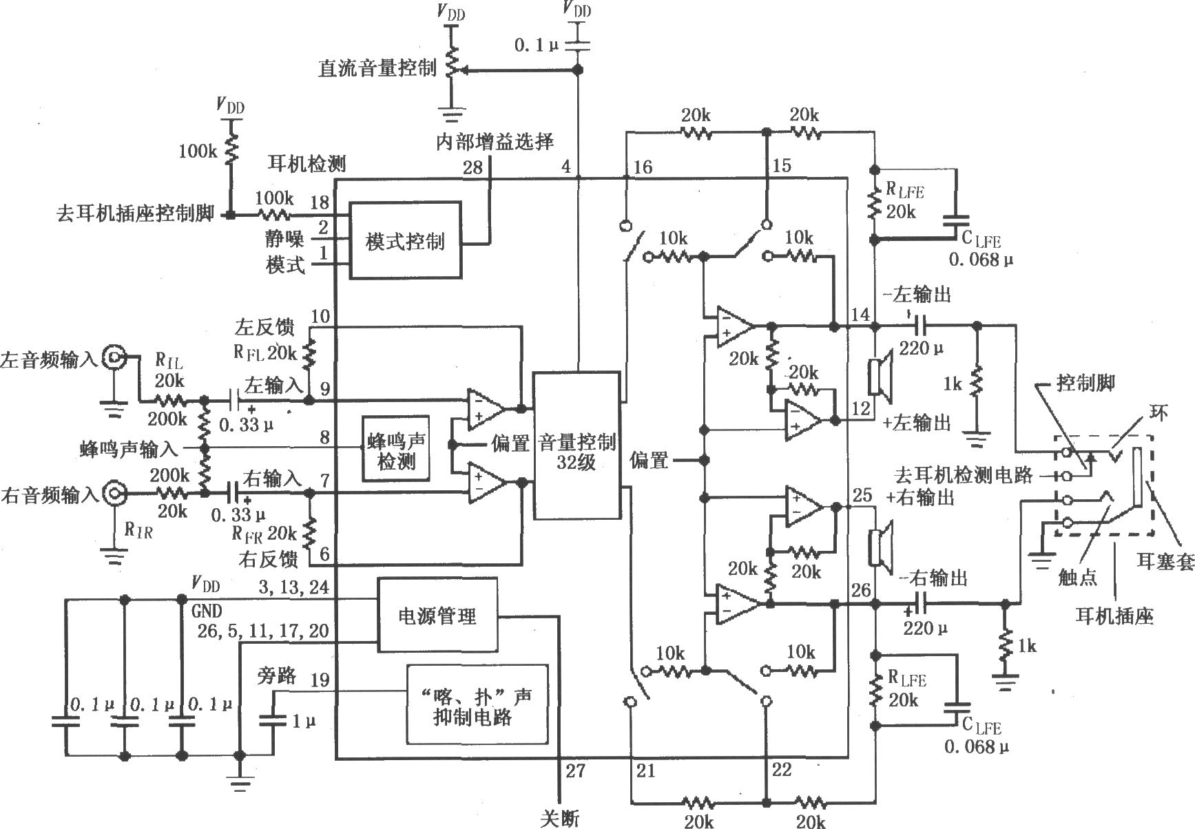 LM4835／4838音频功率放大电路