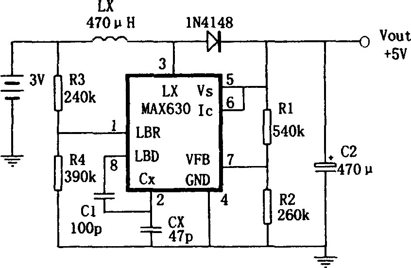 MAX630构成的具有频率自动偏移特点的