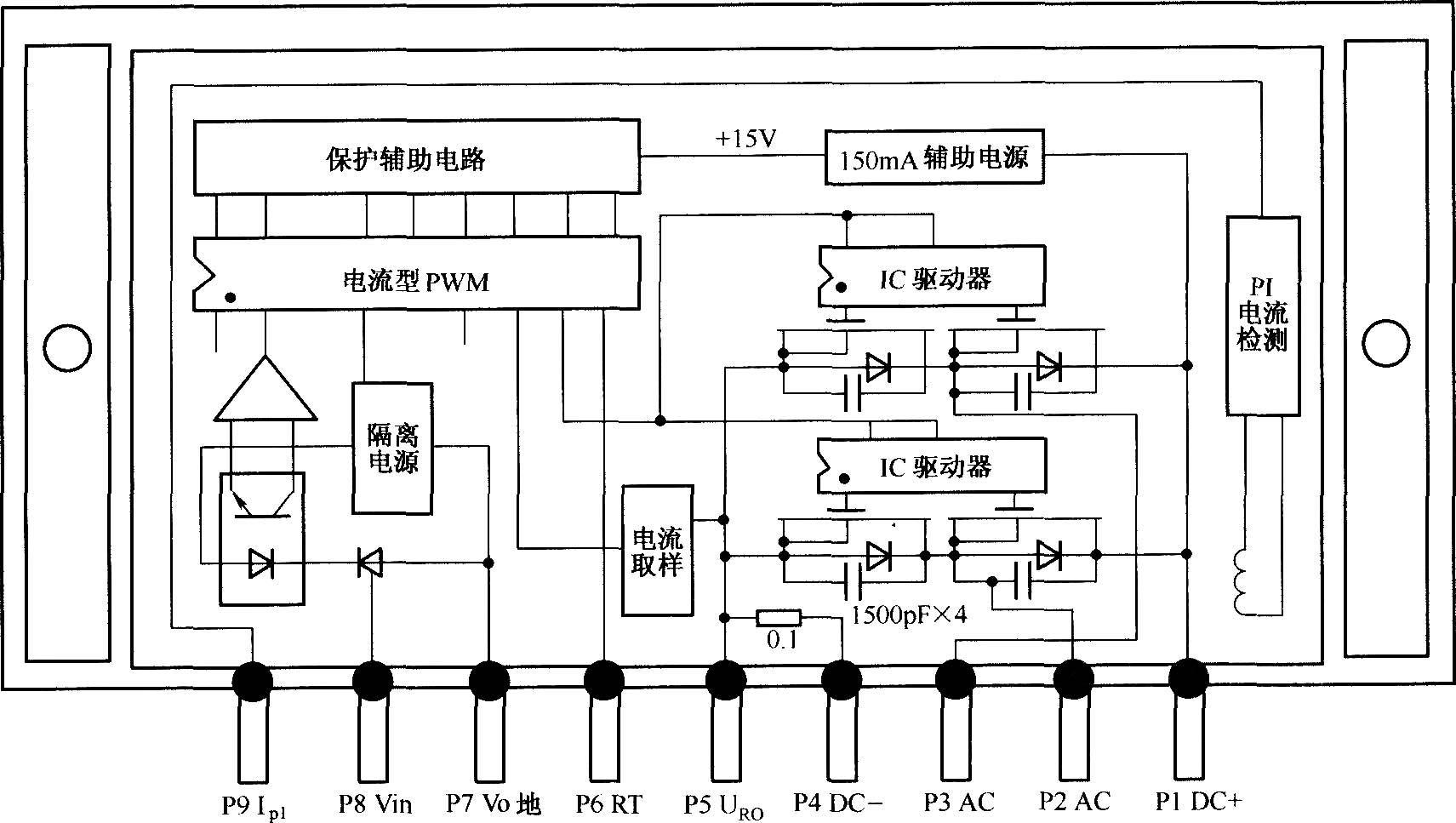 IPM模块内部原理图