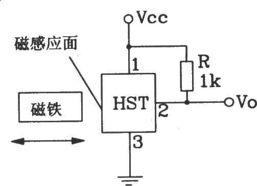 HST霍尔传感器常见应用接口电路