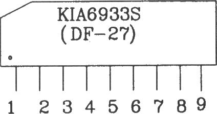 KIA6933S／6957P构成的四动作射频遥控发