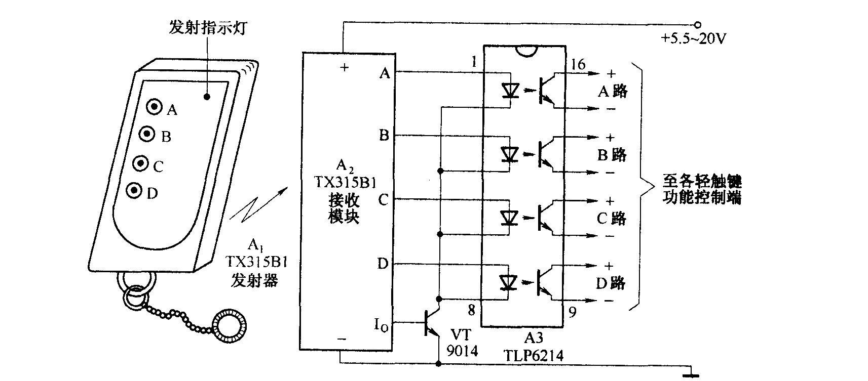 通用家电遥控器