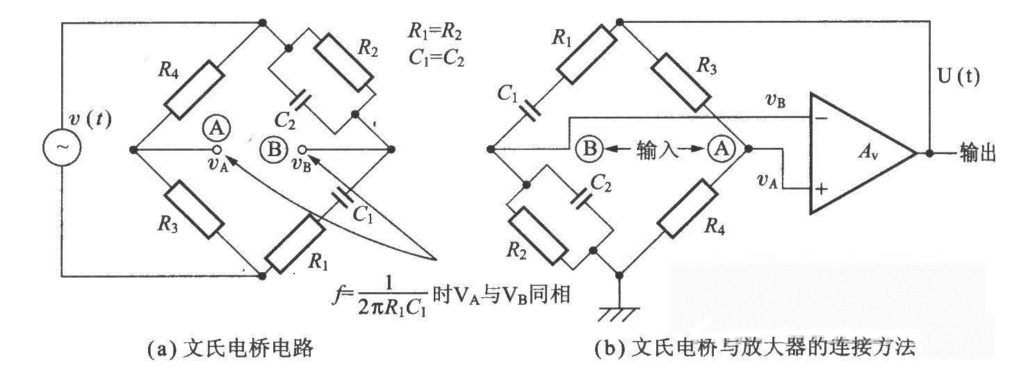 文氏电桥及其振荡电路