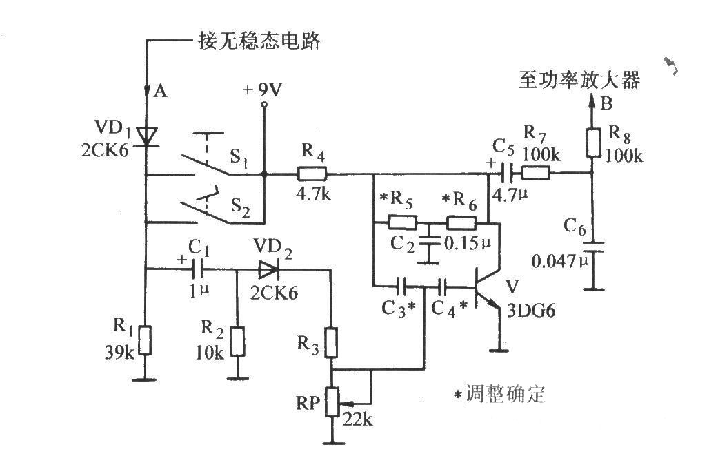 鼓声振荡电路