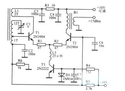 低噪声的5MHz振荡器