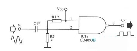 正弦波转换为方波的电路